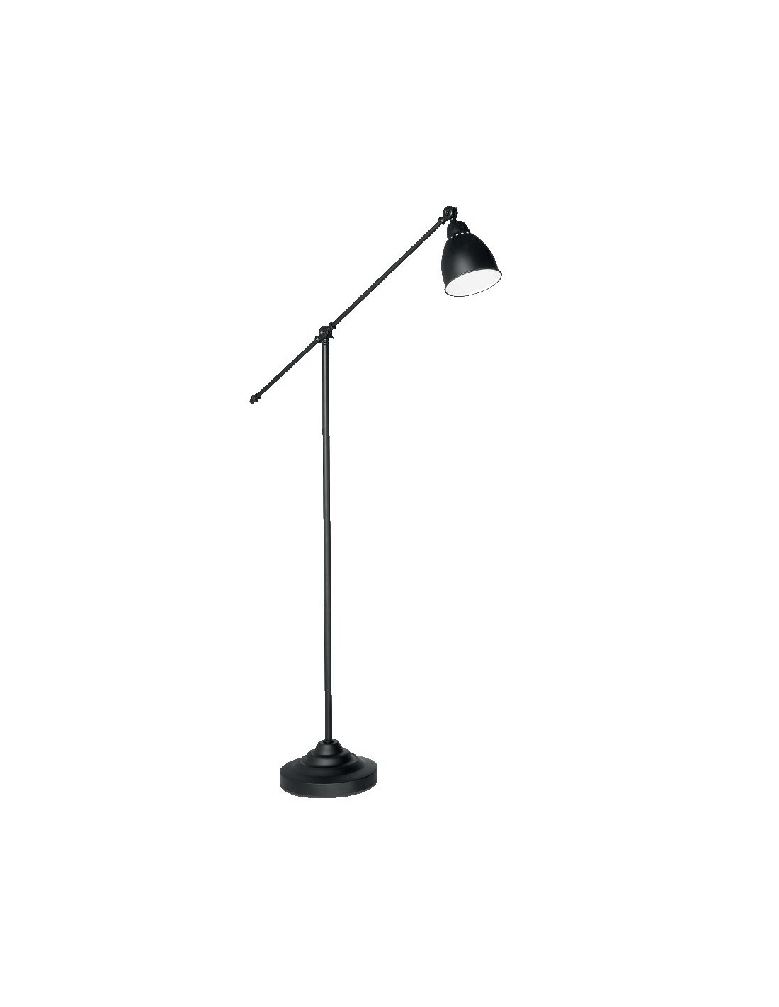 Ideal Lux Newton PT1 nera lampada da terra