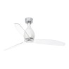 Faro Barcelona Mini Eterfan ventilatore a soffitto bianco lucido
