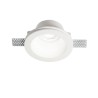 Ideal Lux Samba Round : grand spot encastrable en plâtre
