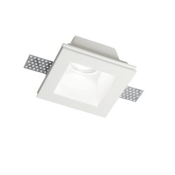 Ideal Lux Samba Square big faretto gesso da incasso