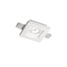 Ideal Lux Samba Square small faretto ad incasso in gesso