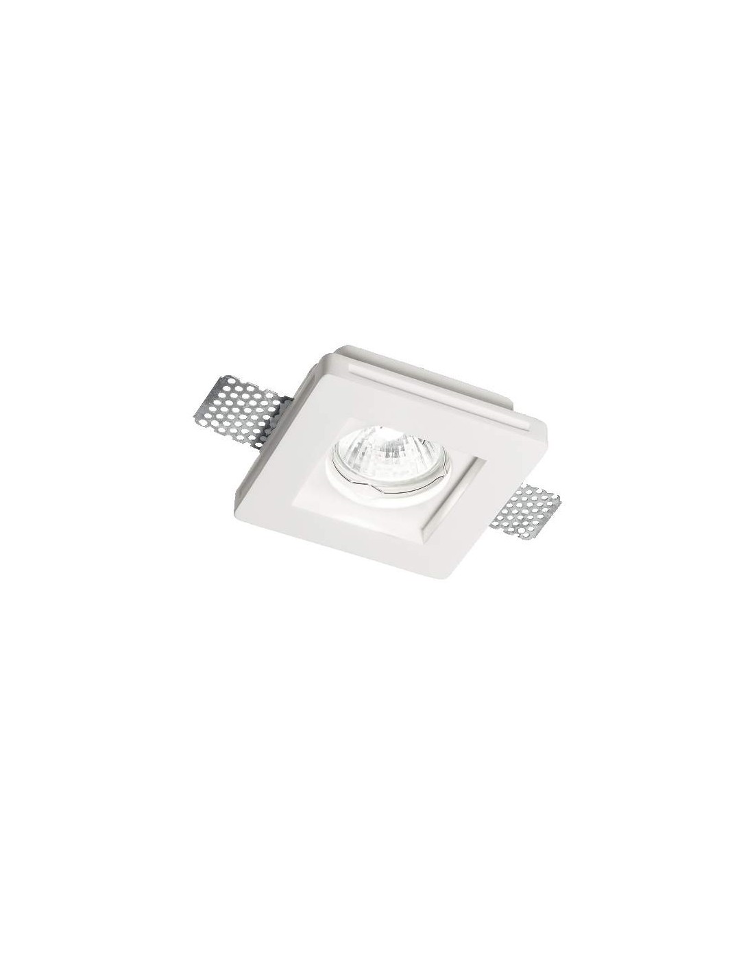 Ideal Lux Samba Square : petit spot encastrable en plâtre