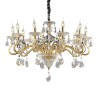 Ideal Lux Negresco SP10 lampadario classico soggiorno