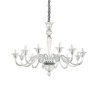 Ideal Lux Brigitta SP12 : lustre classique et contemporain à 12 lumières 