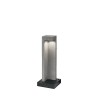 Ideal Lux Titano PT1 Small 157856 : poteau d'éclairage moderne d'extérieur, noir