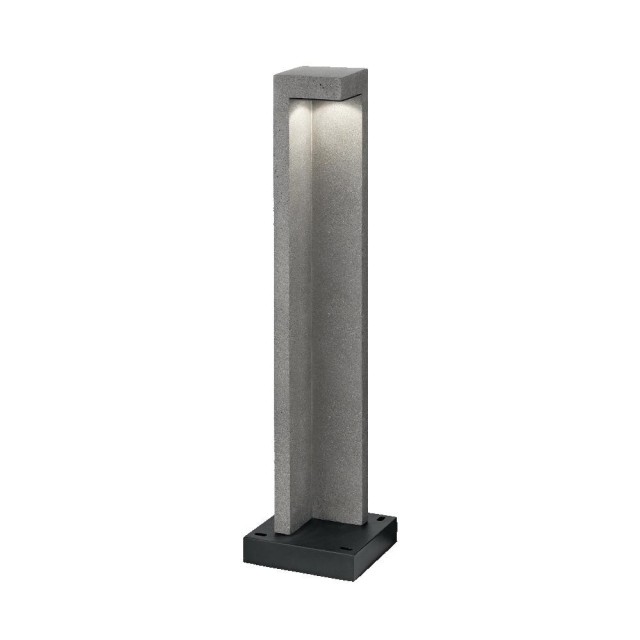 Ideal Lux Titano PT1  Big 187327 : poteau moderne d'extérieur noir