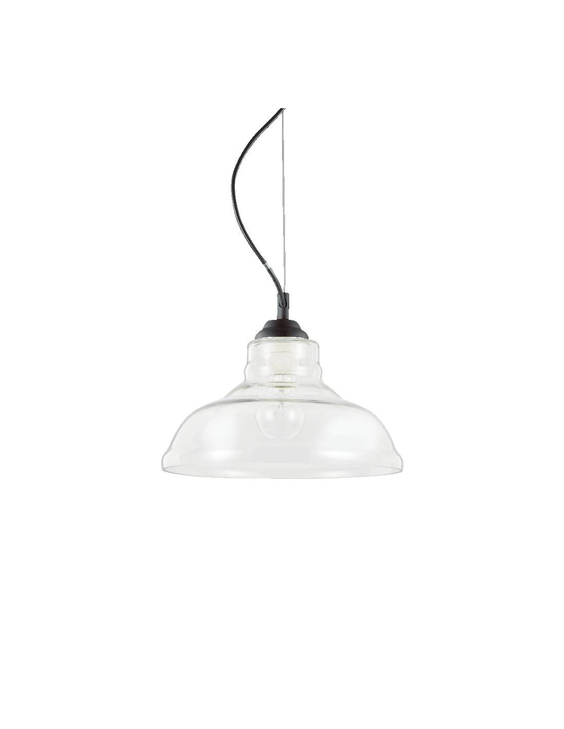 Ideal Lux Bistrò SP1 Plate illuminazione cucina con penisola, lampade su penisola, lampade per penisola cucina, luci x cucina