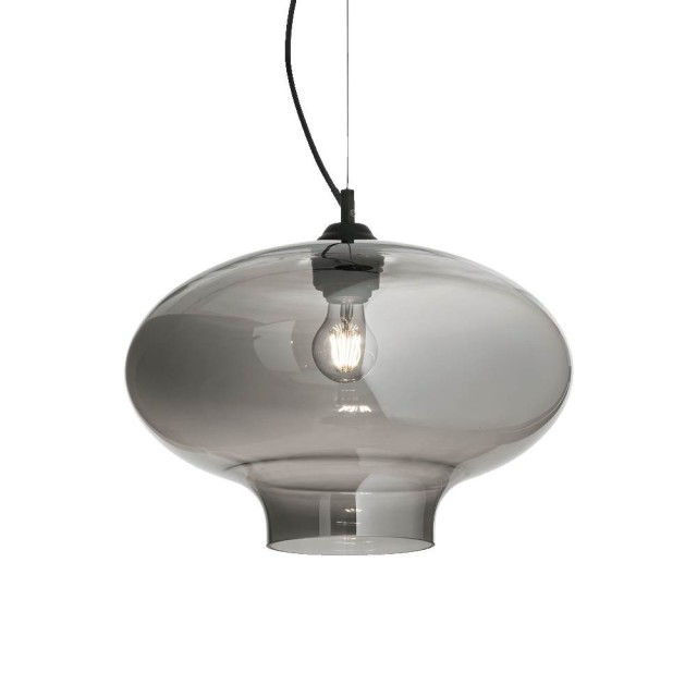 Ideal Lux Bistrò SP1 Round : suspensions de cuisine, lustre de cuisine, lustres pour la cuisine