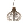 Ideal Lux Onion SP1 D48 : lustre classique pour salon, en métal, E27, 60 W