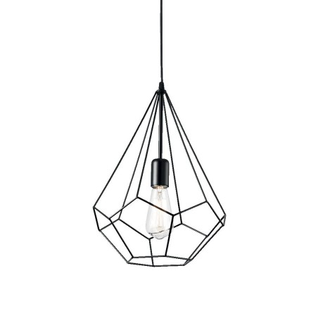 Suspension Ideal Lux Ampolla-3 : lustre classique pour cuisine au design contemporain, avec structure métallique