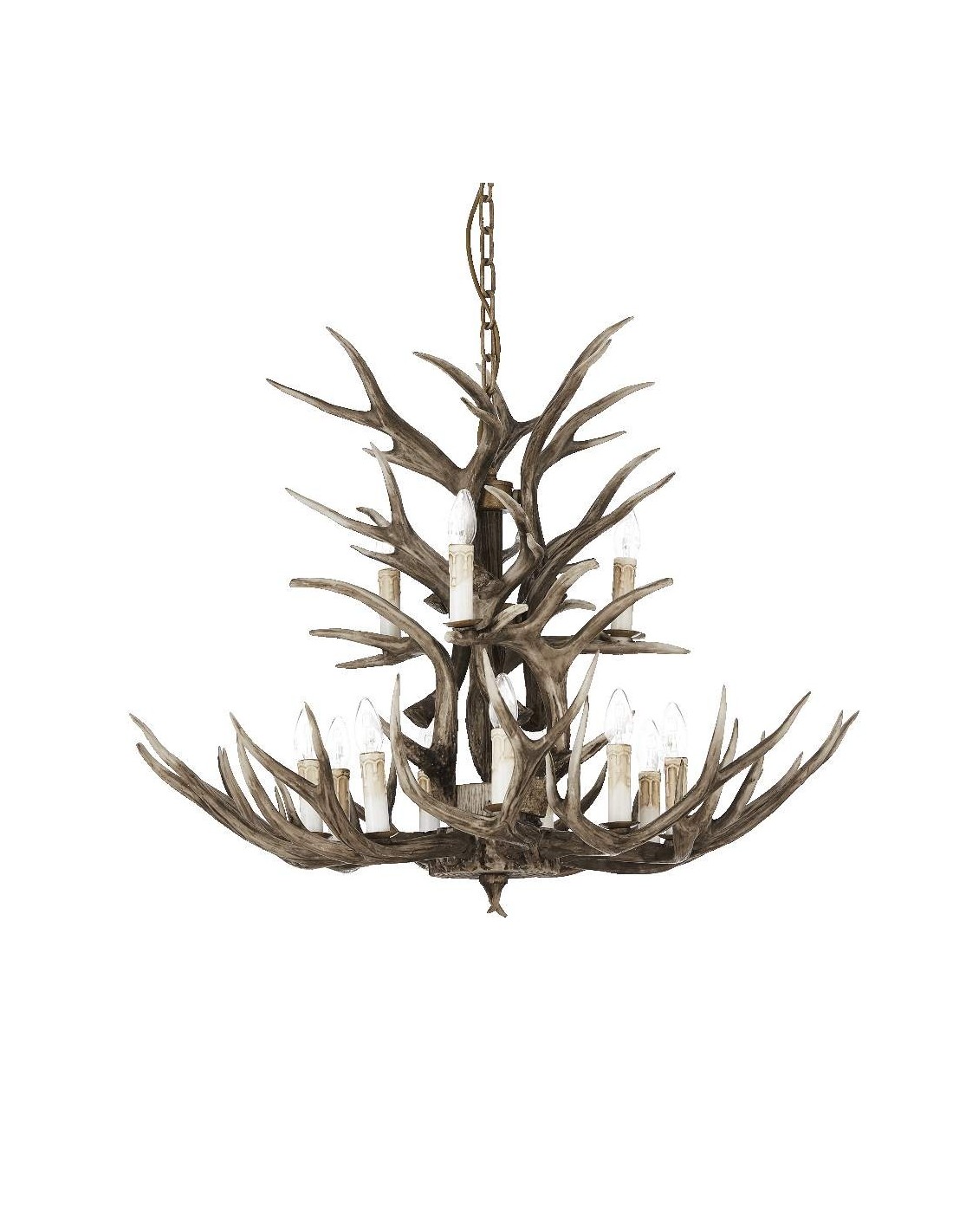 Ideal Lux Chalet SP12 lampadario a sospensione classico a 12 luci E14 40W