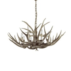 Ideal Lux Chalet SP8 lampadario da sala classico a 8 luci E14 40W