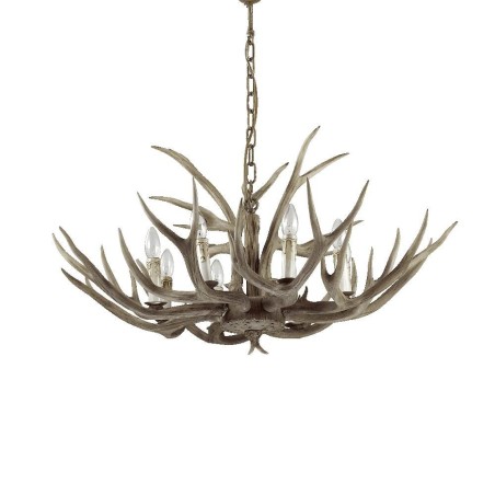 Ideal Lux Chalet SP8 lampadario da sala classico a 8 luci E14 40W