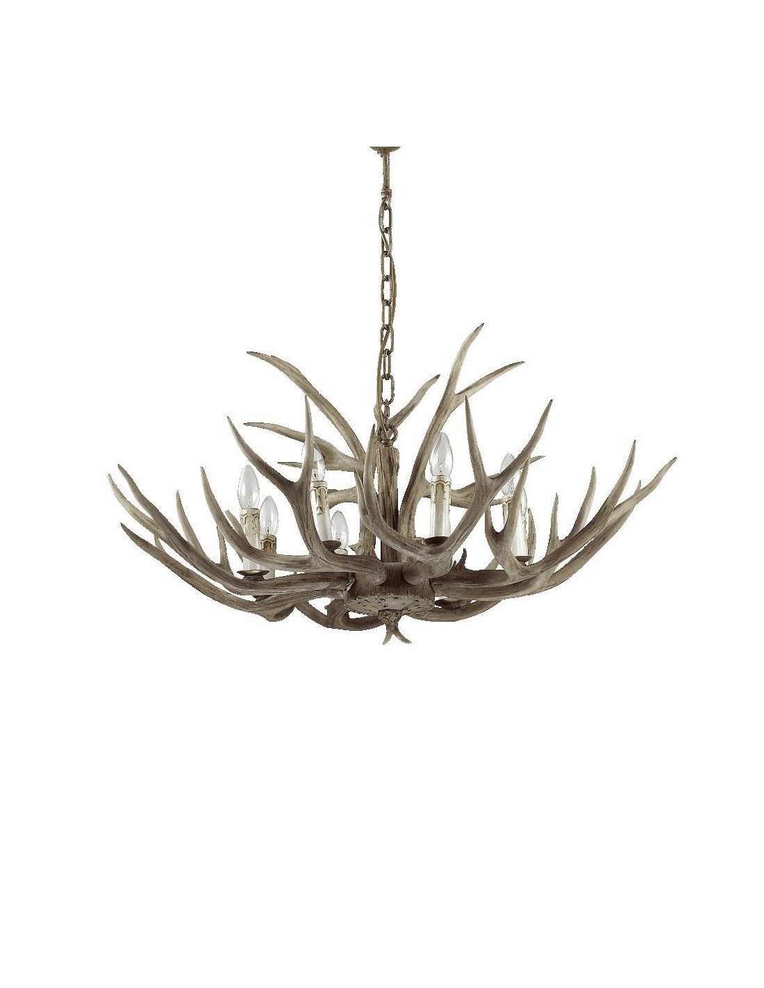 Ideal Lux Chalet SP8 lampadario da sala classico a 8 luci E14 40W
