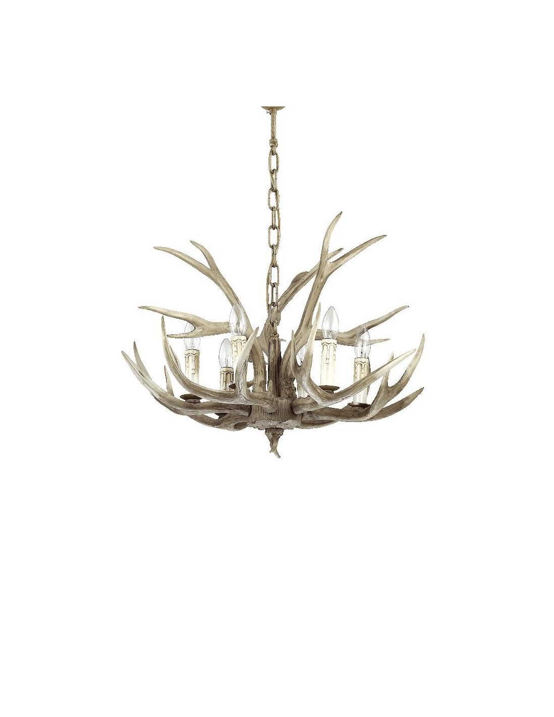 Ideal Lux Chalet SP6 lampadario da sala classico a 6 luci E14 40W