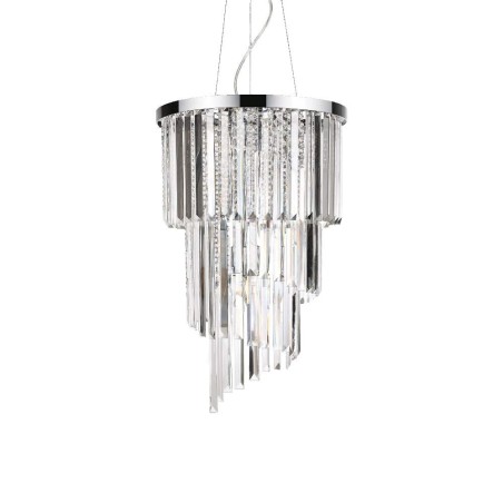 Ideal Lux Carlton SP8 lampadario classico cristallo E14 40W