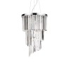 Ideal Lux Carlton SP8 lampadario classico cristallo E14 40W