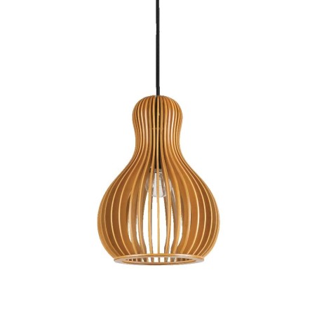 Ideal Lux Citrus-3 SP1 : lustre classique pour cuisine en bois, E27, 60 W