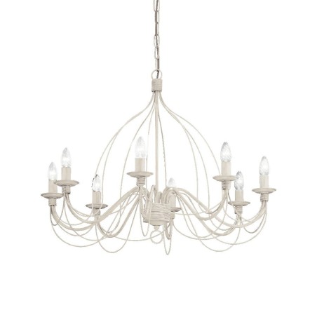 Ideal Lux Corte SP8 lampadario classico soggiorno 8 luci