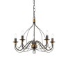 Ideal Lux Corte SP5, lustre classique pour le salon