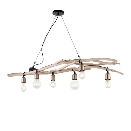 Lustre Ideal Lux Driftwood SP6 - Liste des prix Ideal Lux