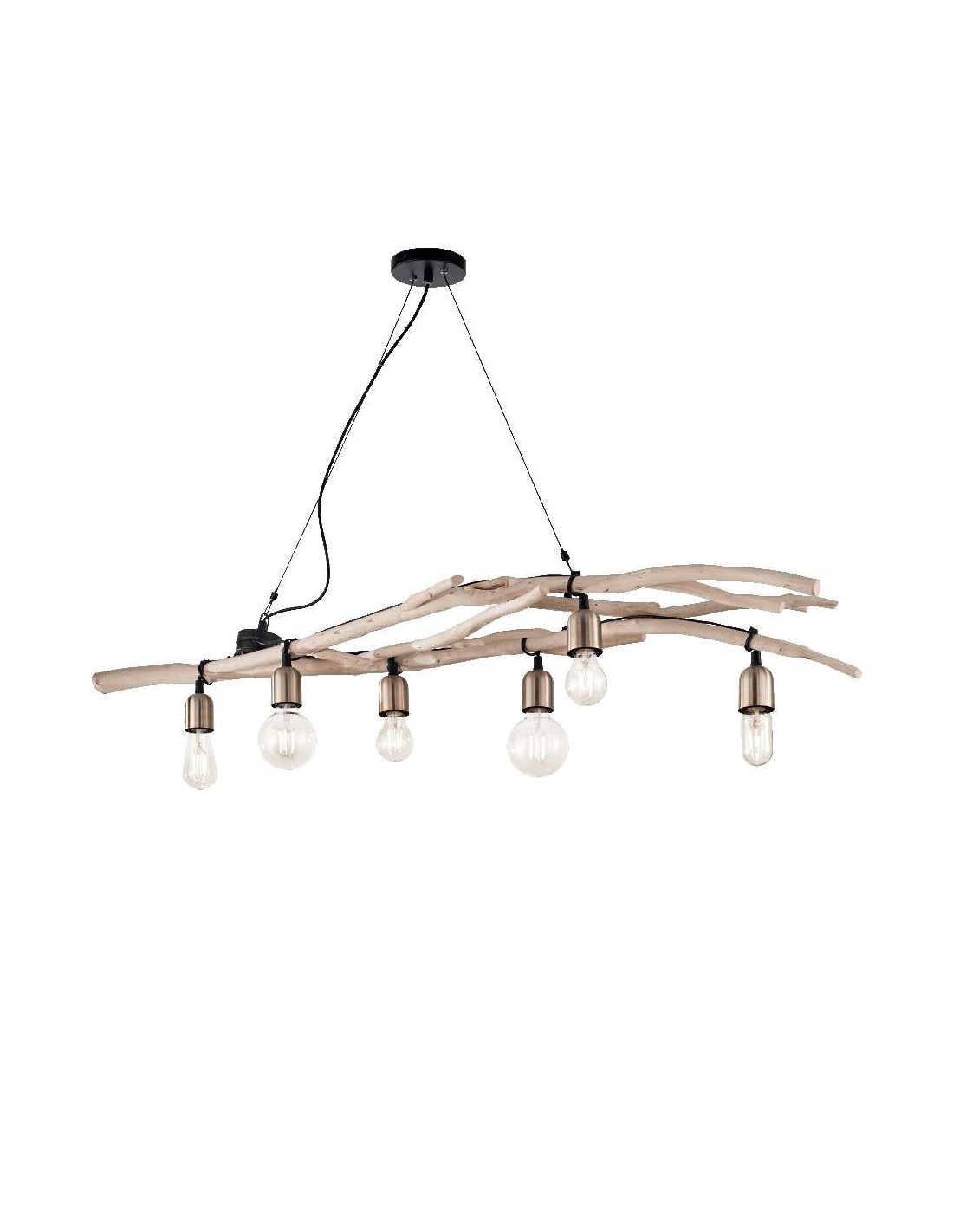 Ideal Lux Driftwood SP6 lampadario - Ideal lux listino prezzi