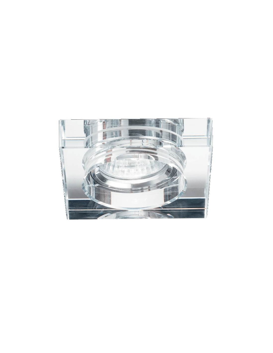 Ideal Lux Blues Square 114019  spot encastrable à culot GU10, de forme carrée