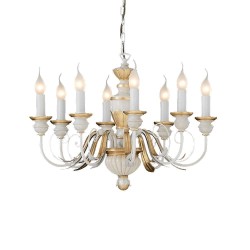 Ideal Lux Firenze SP8 lampadario stile classico E14 40W