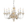Ideal Lux Firenze SP8, lustre de style classique, E14, 40 W