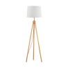 Ideal Lux York PT1 121406 piantane legno, piantane di legno, piantane economiche on line, lampade da terra in legno