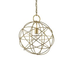 Ideal Lux Konse SP1 : lustre classique et moderne pour salon, E27, 60 W