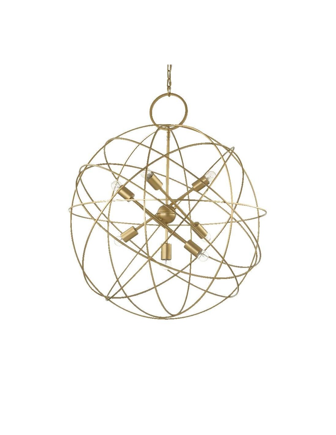 Ideal Lux Konse SP7 lampadario moderno per salone E27 60W