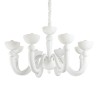 Ideal Lux Bon Bon SP8 lampadario classico per salone E14 40W
