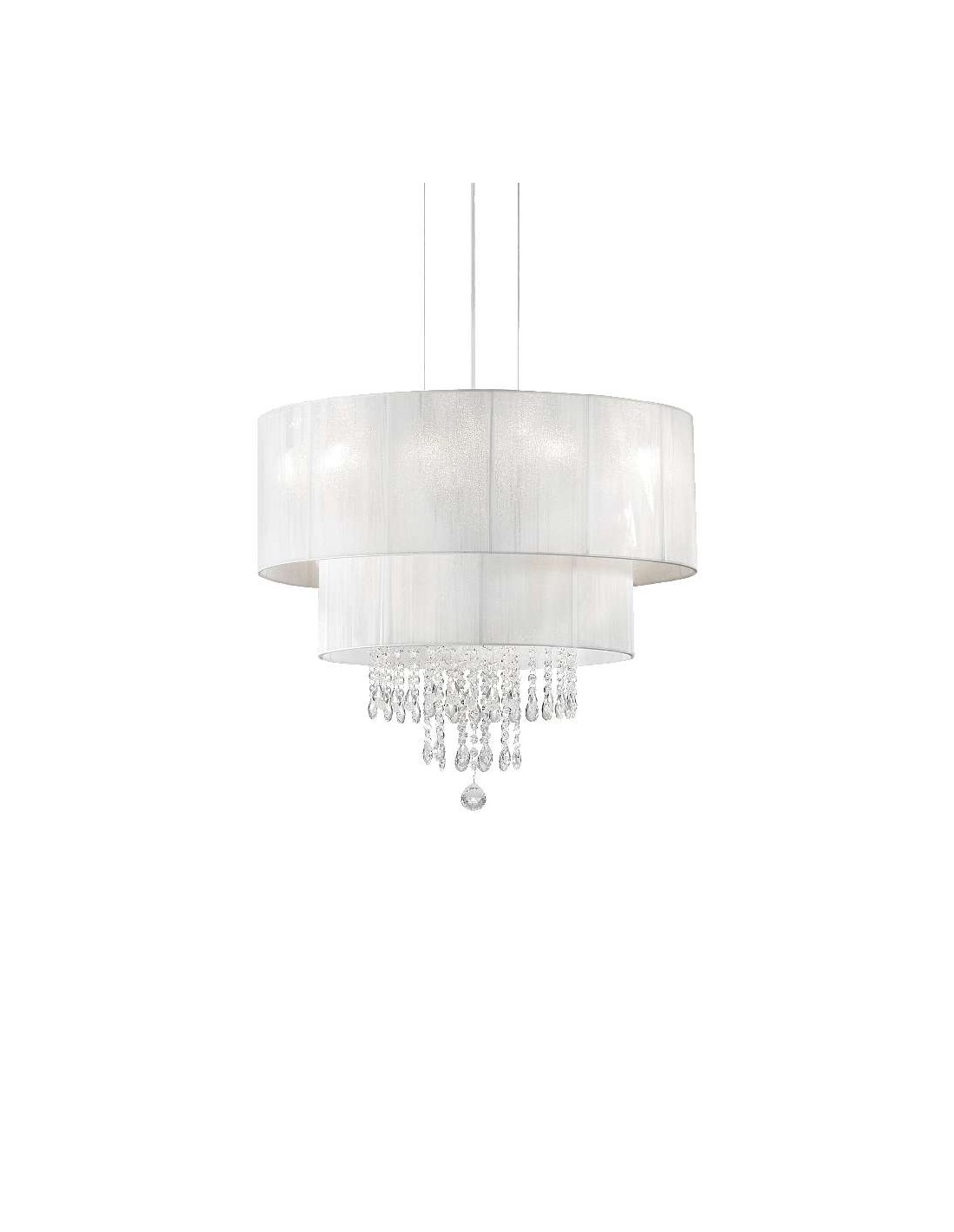 Ideal Lux Opera SP4 lampadario classico per soggiorno E27 60W