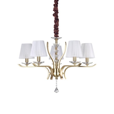 Ideal Lux Pegaso SP5, suspension classique pour salon, E14, 40 W