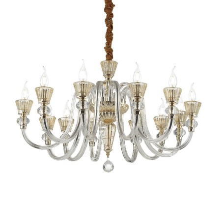 Ideal Lux Strauss SP12, lustre classique de luxe E14 40 W