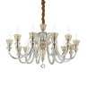 Ideal Lux Strauss SP12, lustre classique de luxe E14 40 W