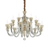 Ideal Lux Strauss SP18 lampadario classico di lusso E14 40W
