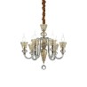 Ideal Lux Strauss SP6, lustre classique de luxe E14 40 W