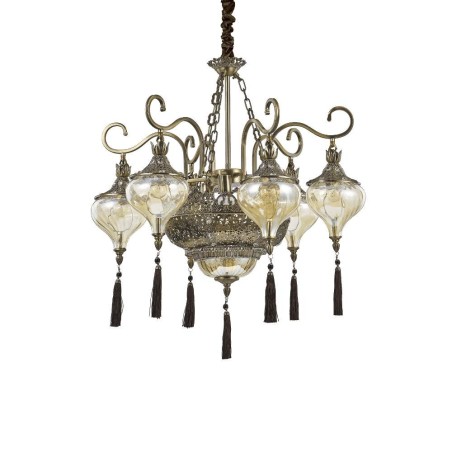 Ideal Lux Harem SP9 lampadario classico per soggiorno E27 60W