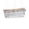 Ideal Lux Martinez SP8, lustre classique pour le salon