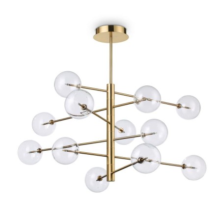 Ideal Lux Equinoxe SP12 lampadario a sospensione classico in vetro soffiato G4 2W