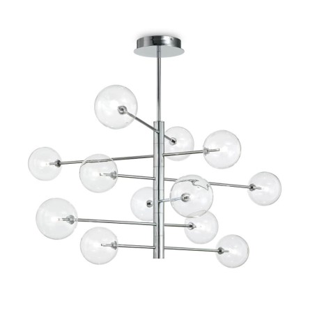 Ideal Lux Equinoxe SP12 lampadario a sospensione classico in vetro soffiato 