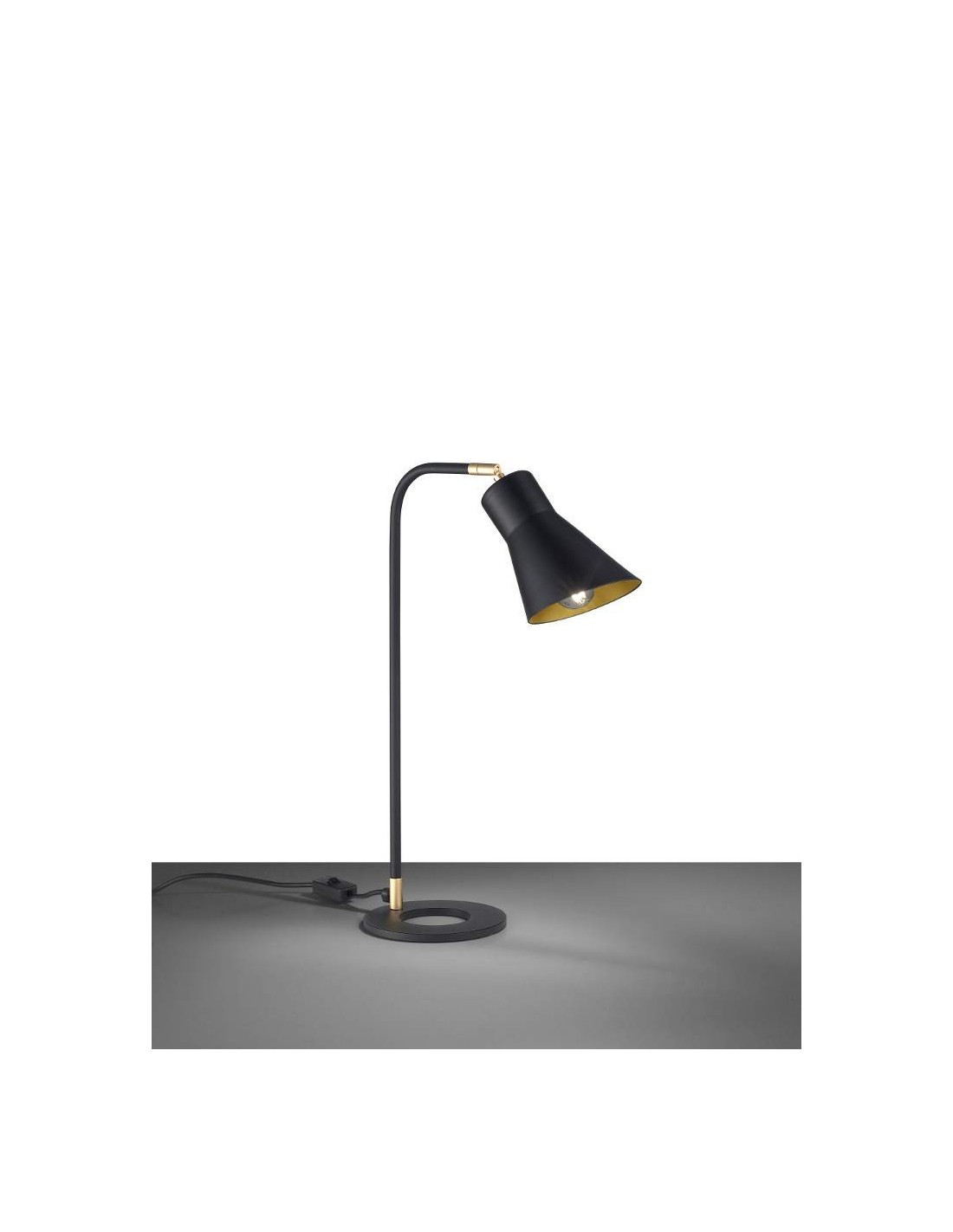 Conico 273.201 Metal lux lampada da tavolo moderna