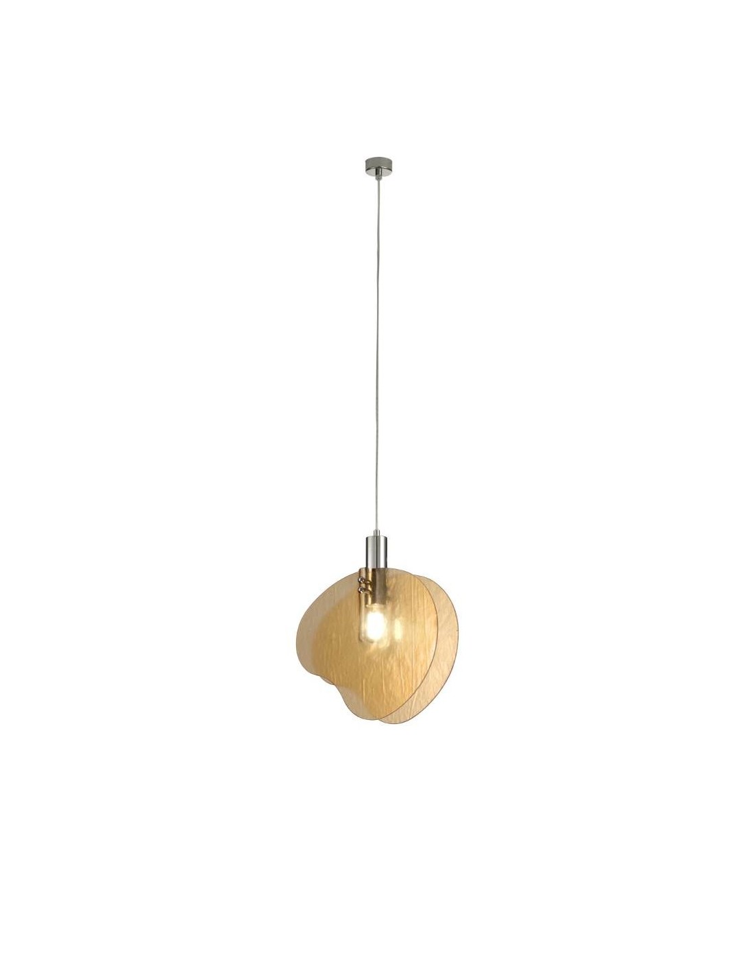 Lastra 272.501 Metal lux sospensione moderna in vetro
