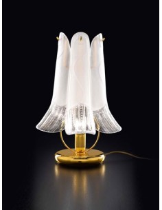 Lampade tavolo Petali, lampade comodini, luce da tavolo, lampada da tavolo salotto