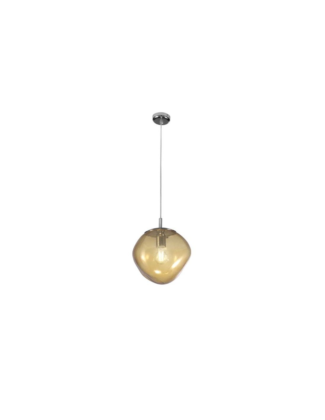 Saxa 274.525 Metal lux sospensione moderna in vetro
