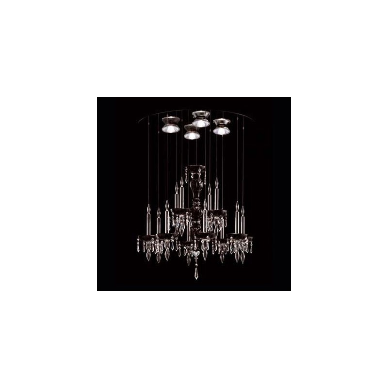 Light4 Limelight 12.4 lampadario con pendenti in vetro soffiato