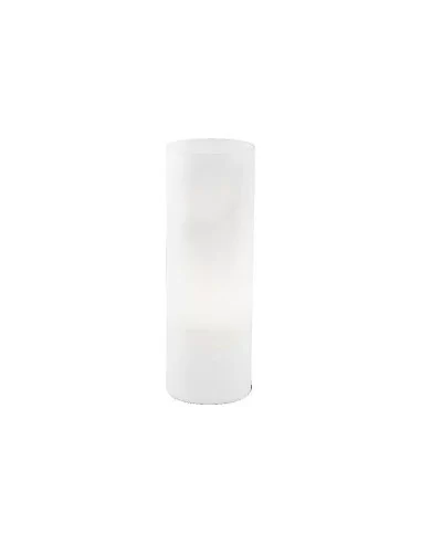 Ideal Lux Edo TL1 Big lampada da tavolo in vetro soffiato bianco E27 60W
