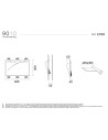 9010 2372B applique da incasso led